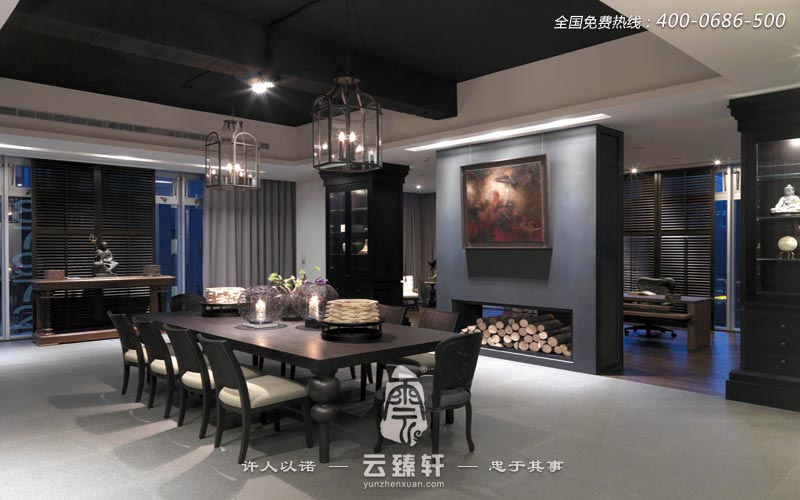 禪道心經(jīng)辦公會(huì)所會(huì)議廳裝修